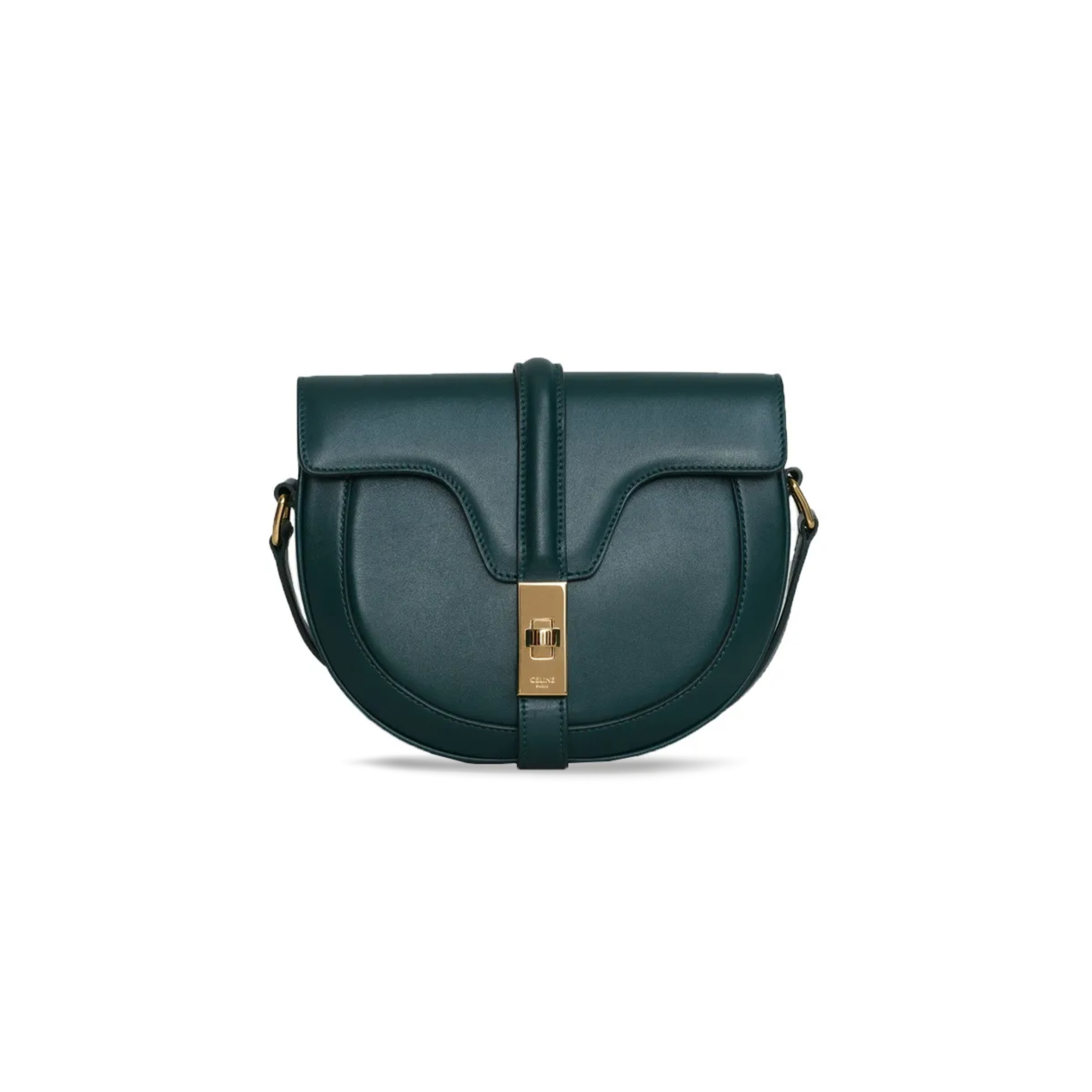 CELINE SMALL SHOULDER BAG IN BESACE 16 CALFSKIN 188013BEY.31AN (19*17*6cm)